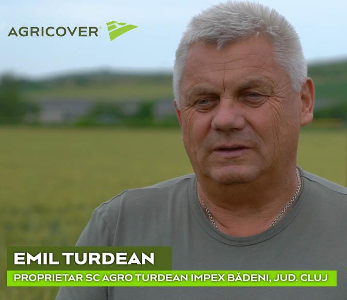 Healthy wheat field obtained with Agricover treatment schemes - Emil Turdean